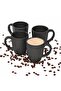 Earth Friendly Classic Cup | Made with Rice Husk | Microwave Safe | 300 ml | Set of 4