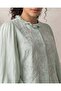 Women Green Embroidered Blouse - 6