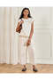 Senior Girls Beige Printed Blouse - 2