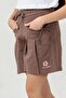 Life Is Good Printed Pockets Bowknot Girls' Shorts - 6