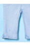 Infant Girls Blue Wide Leg Jeans - 4