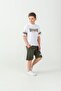 Warrior Strength Printed Boys' Shorts - T-Shirt Set - 3