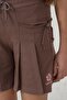 Life Is Good Printed Pockets Bowknot Girls' Shorts - 7