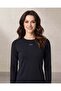 Women Black Basic Active Sweatshirt - 4