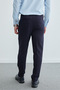 Beli Lace-Up Elastic Fabric Trousers - 8