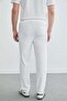 Elastic Waist Ribbed Cotton Trousers - 7