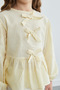 Striped Girls' Blouse with Bow Detail - 8