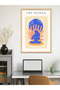 Matisse Style Poster Single Piece Wooden Framed Painting - 3