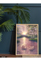 Swan Lake One-Piece Wooden Framed Painting - 2