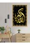 Arabic Allahu Akbar One Piece Wooden Framed Painting - 3