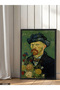 Vincent Van Gogh One Piece Black Wooden Framed Painting - 2
