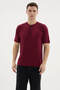 New Season Men's Midi Collar Stylish Design Pajama Set