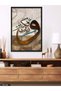 Hat Art One Piece Black Wooden Framed Painting - 3