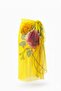 Women's Yellow Silky Textured Imported Chiffon Pareo Hzl26-Lc000 - 3
