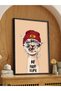 Cool Lama One-Piece Black Wooden Framed Painting - 4