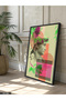 David Statue One Piece Black Wooden Framed Painting