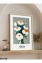 Tokyo Flower Bouquet Single Piece Wooden Framed Painting - 4