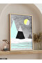 Abstract Art Single Piece Wooden Framed Painting - 4