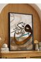 Hat Art One Piece Black Wooden Framed Painting - 4