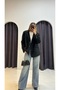 Oversize Kalın Kaşe Ceket