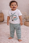 Infant Boys’ 2-Piece Set – Tropical Crocodile T-Shirt & “Hero Jungle” Joggers - 3