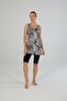 Safari Patterned Strappy Tights Dress Swimsuit - 4