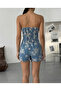 Women's 100% Cotton Denim Bustier – Strapless Buttoned Modern Crop Top - 4