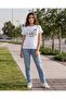 Women White Printed T-Shirt - 2