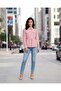 Women Pink Casual Blouse - 2