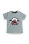 Boys’ Pajama Set – “Time to Surf” Graphic Tee & Cuffed Pants - 4