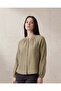 Women Green Button Front Textured Top - 3