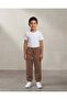 Boys Brown Knitted Denim Jogger - 4