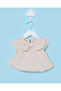 Infant Girls Gold All Over Embroidery Jacquard Set (2 Piece) - 2