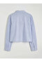 Bow Detail Girl's Poplin Shirts (S6) - 2