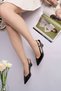 Marbella Pointed Toe Open Back Women's Wedge Heeled Shoes - 9