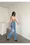 Skyline High Waist Cargo Detailed Wide Leg Jeans - 4