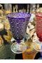 6 Pieces 280 ml Crystal Special Design Samyeli̇ Model Cut-Out Coffee Soup Water Cup Glass - 5