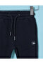 Infant Boys Black Ribbed Track Pants - 2