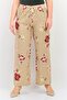 Women Regular Fit Floral Print Wide Leg Pants, Multicolor
