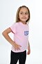 Girl's Printed Crew Neck Short Sleeve T-Shirt - 5