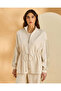 Women Beige Active Sweatshirt