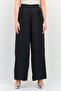 Women Regular Fit Plain Palazo Pants, Dark Grey