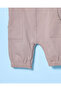 Baby Boys Brown T-Shirt With Romper Dungree Set (2 Piece) - 5