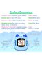 Kids Instant Print Camera Toy, Cartoon Mini HD Digital Camera for Children, Educational Toy - 8