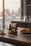 Aesthetic Figured Metal Napkin Holder Black Cafe and Home Type Decorative Napkin Holder - 5