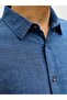 Jjesummer Linen Blend Shirt L/S Sn Navy Blazer - 6