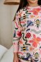 Patterned Pajama Top - 3