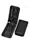 6-Piece Portable Manicure Pedicure Care Set with Special Pu Leather Case (Black) - Suitable for Travel - 2