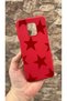 Redmi Note 9 Pro and 9S Compatible Red Star Silicone Shock-Absorbing Classic Protected Rubber Case