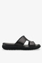 Vesna Women's Genuine Leather Slippers - Black